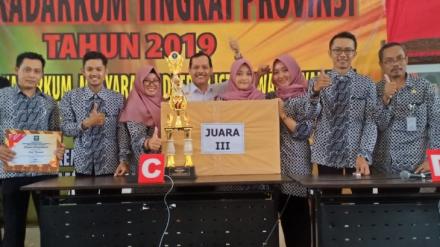 Tim Kadarkum Jagoriko Sedayu Raih Juara 3 Lomba Kadarkum Tingkat DIY